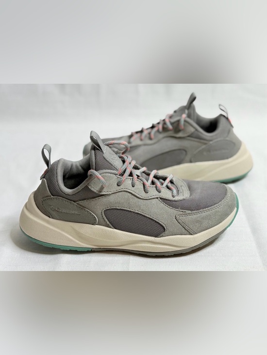 Columbia Shoes - Columbia Women’s Pivot Mid Waterproof Trail Hiking Shoes Gray  6.5